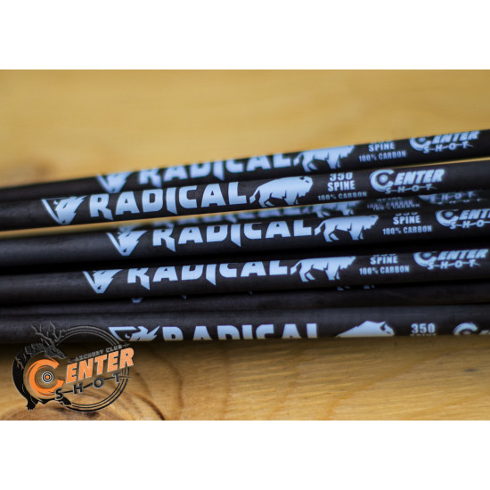 Стрела лучная карбоновая Centershot Radical 350 оперение Blazer 2"