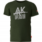 Футболка с коротким рукавом "АК operator", размер M (Коллекция 2022) Футболка с коротким рукавом "АК operator", размер M (Коллекция 2022)