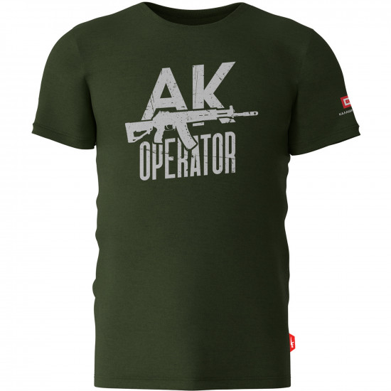 Футболка с коротким рукавом "АК operator", размер M (Коллекция 2022) Футболка с коротким рукавом "АК operator", размер M (Коллекция 2022)