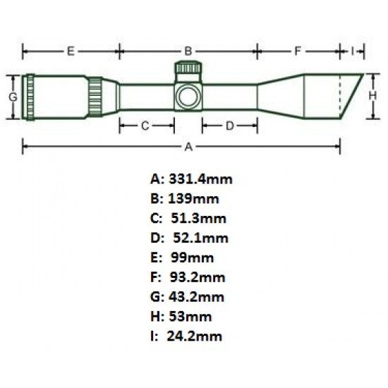 Прицел оптический Leapers 3-12X44 (SCP3-U312AOIEW)