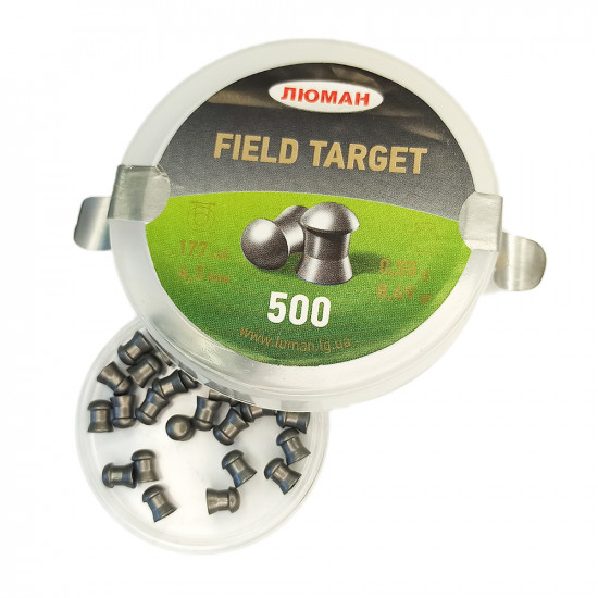 Пули Люман Field Target 4,5мм 0,55г (500шт)