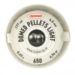 Пули Люман Domed Pellets Light 4,5мм 0,45г (650шт)