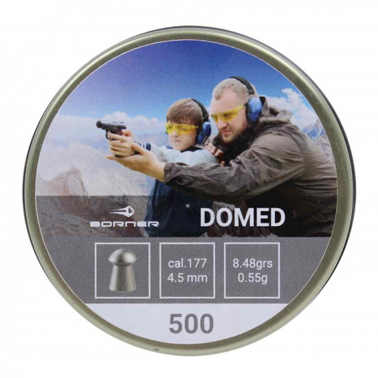 Пули Borner Domed 4,5 мм 0.55 г 500 шт