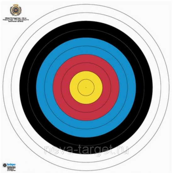 Мишень лучная FITA 60см. армированная JVD 