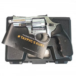 Пистолет сигнальный «Taurus-S Kurs / Smith & Wesson 2,5» кал 5,5мм, хром под патрон 10ТК