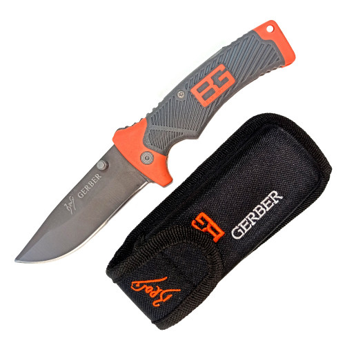 Нож складной в чехле Gerber Bear Grylls