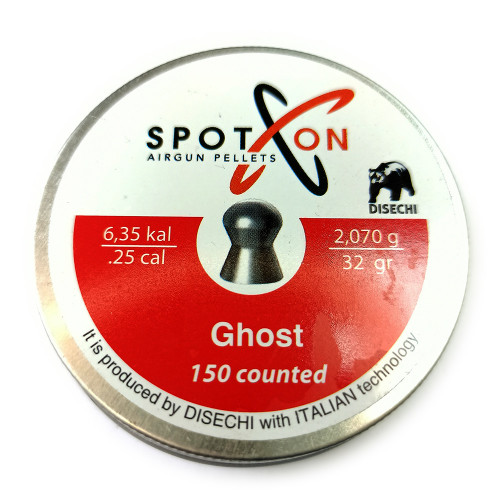 Пули SPOTON Ghost 6,35мм 2.07g (150 шт)