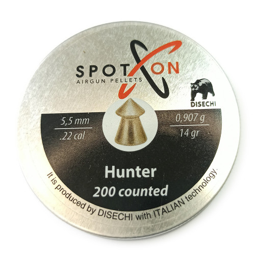 Пули SPOTON Hunter 5,5мм 0.907g (200 шт)