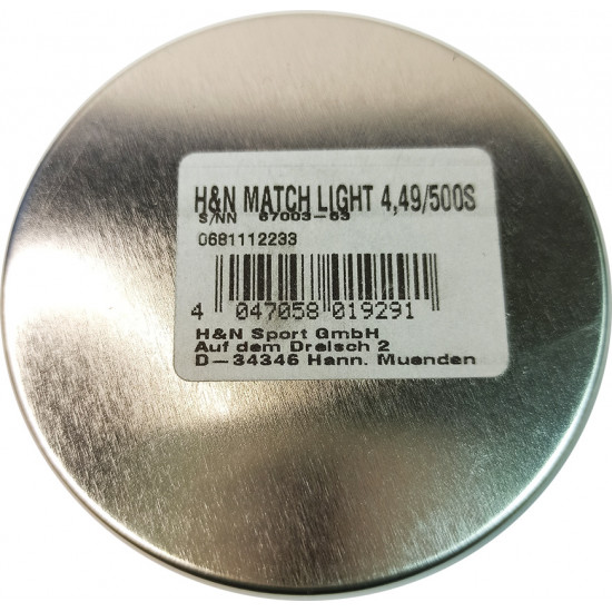 Пули для пневматики H&N Match Light 4,49 мм 0,51г (500шт)