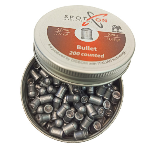 Пули SPOTON Bullet  4,5мм 0.90г (200 шт)