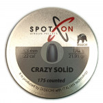 Пули SPOTON Crazy Solid  5,5мм  1.42г (175 шт)