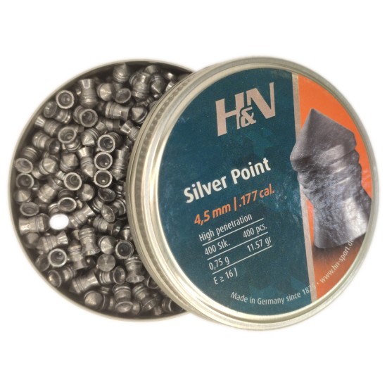 Пули H&N Silver Point 4,5 мм