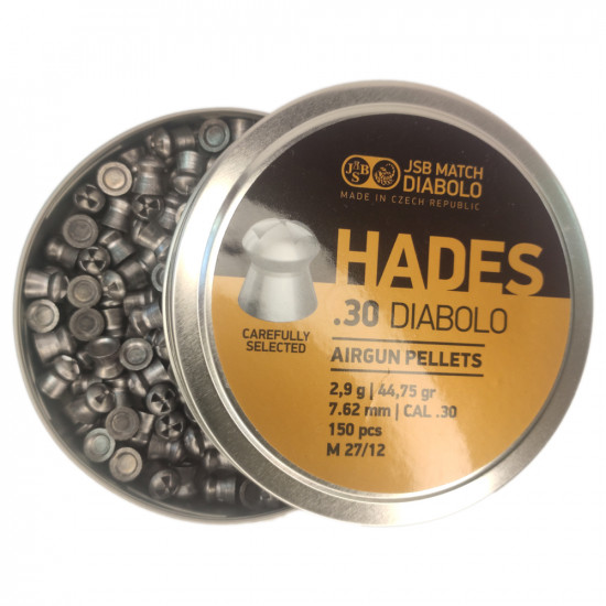 Пули для пневматики JSB HADES .30 Diabolo 7.62 mm 