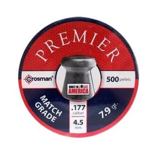 Пули для пневматики. Crosman Premier Grade Match 4,5 мм.7,9гран 500шт