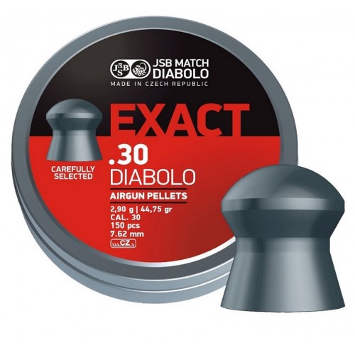 Пули для пневматики JSB Exact Diabolo 7,62мм 2,9г (150шт)