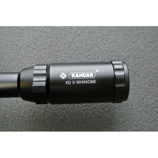 Прицел оптический KANDAR KD 3-9x40 AOME с подсветкой 3 color