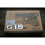 Пистолет страйкбольный Galaxy G15 SPRING (Glock 17, 23) кал. 6мм