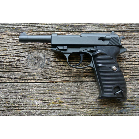 Пистолет страйкбольный Walther P38 Galaxy G.21 кал. 6мм