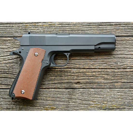 Пистолет страйкбольный Galaxy G.13 (COLT 1911 Classic Black) кал. 6мм