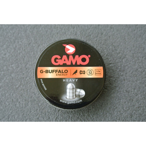 Пули для пневматики Gamo G-Buffalo 4,5мм 1,0г (200шт)