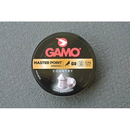 Пули для пневматики GAMO Master Point 4,5мм 0,49гр (500 шт) 