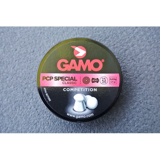 Пули для пневматики GAMO PCP Special 4,5мм 0,53гр (450 шт) 