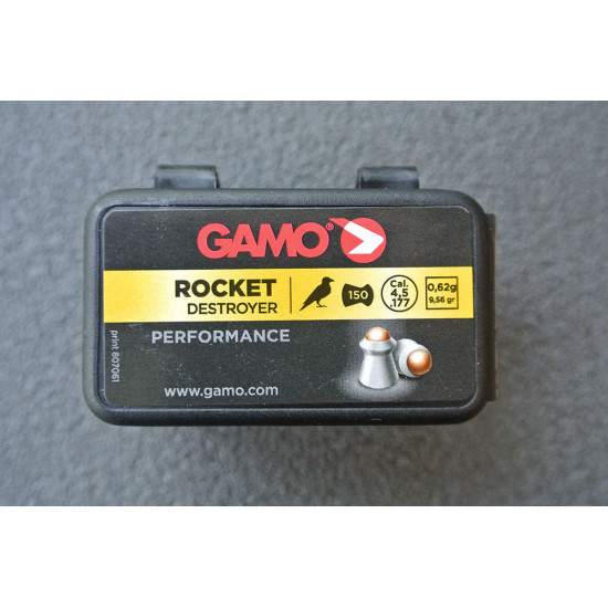 Пули для пневматики GAMO Rocket 4,5 мм 0,6 гр (150 шт) 