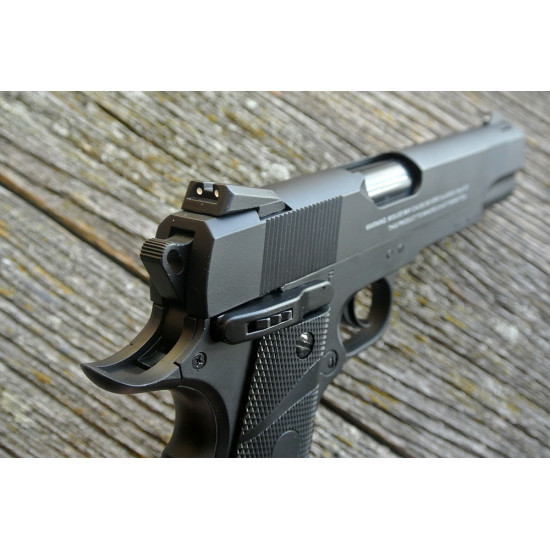 Пистолет пневматический Stalker S 1911RD (аналог Colt 1911) 4,5мм (мет/пласт, черный)