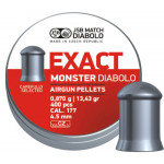 Пули для пневматики JSB Exact Monster Diabolo 4,5мм 0,87гр. (400шт) 