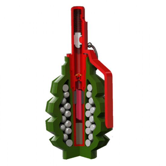 Граната ГУИП RAG F-1S (имитация Ф-1) условно-осколочная