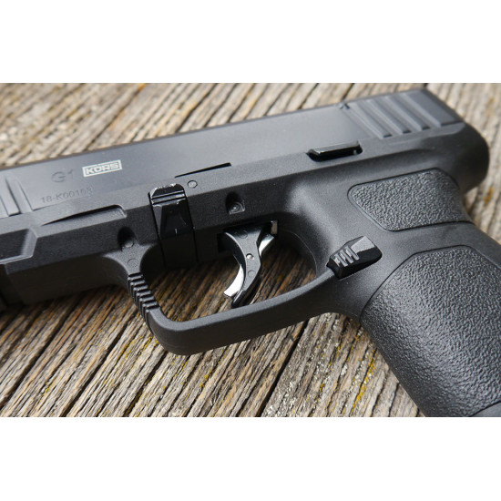 Оружие списанное охолощенное G1 KURS (Glock) кал.10ТК, Хром. элементы