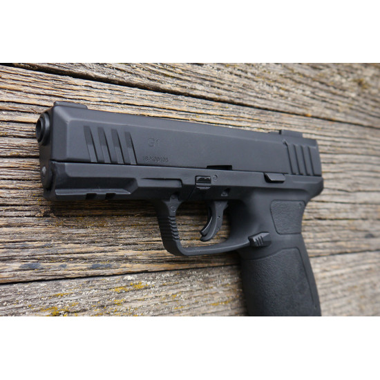 Оружие списанное охолощенное G1 KURS (Glock) кал.10ТК, Черный матовый