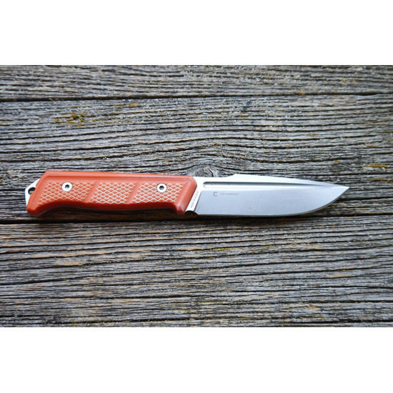 Нож Kizlyar Supreme Baikal сталь D2 Stonewash, рукоять G10