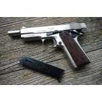 Оружие списанное охолощенное Colt 1911 СО ХРОМ МАТ под патрон 10x24 (Курс-С)