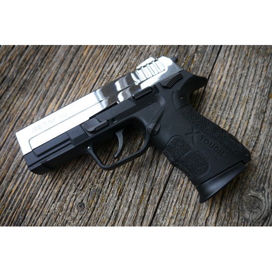 Пистолет охолощенный Retay X1 (Springfield XD) Никель, кал. 9мм P.A.K