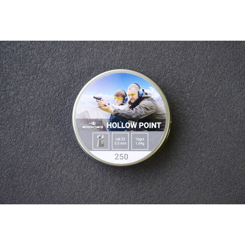 Пули для пневматики Borner Hollow Point 5,5мм 1,04г 250шт