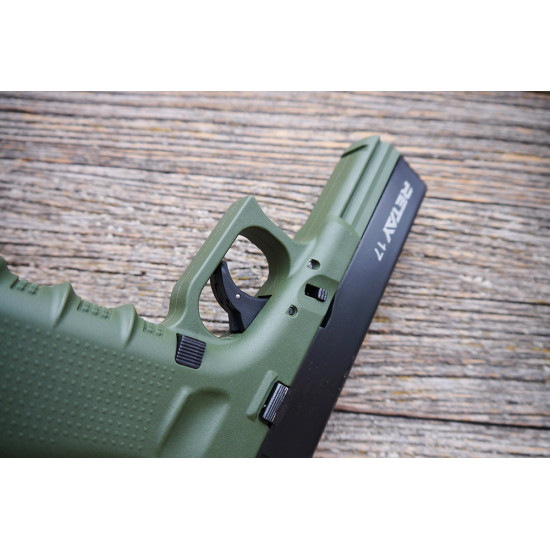 Пистолет охолощенный RETAY GLOCK 17 GREEN кал. 9мм P.A.K