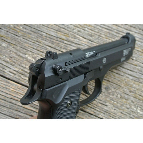 Пистолет охолощенный Retay MOD92 (Beretta 92) черный, кал. 9мм P.A.K