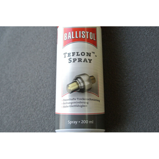 Смазка оружейная Ballistol Spray Teflon, 200мл