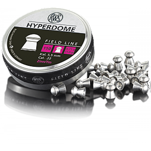 Пули для пневматики RWS Hyperdome Field Line 5,5мм 0,71г 150шт
