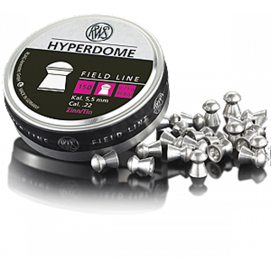 Пули для пневматики RWS Hyperdome Field Line 5,5мм 0,71г 150шт