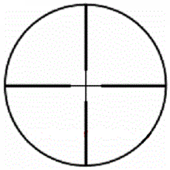 Прицел оптический Target Optic 3-9x50 крест, без подсветки (TO-3950) 