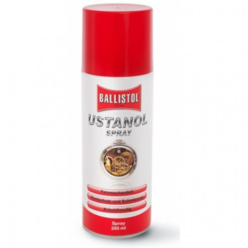 Масло оружейное BALLISTOL USTANOL SPRAY 200 мл (Германия)