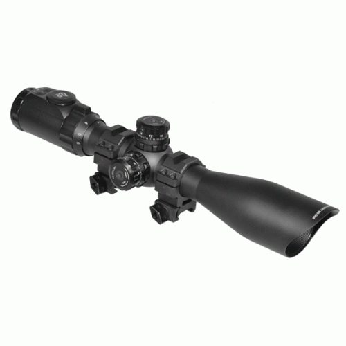 Прицел LEAPERS Accushot Tactical 1.5-6x44 Mil-dot, 30 мм, подсв.36цв, сетка-нить,кольца