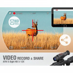 Прицел ATN X-Sight HD 3-12х30 день/ночь, запись фото/видео, Wi-Fi, GPS, IOS/Android, 1360гр.(с ик-фонарем) НОВИНКА!