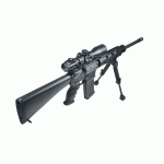 Прицел LEAPERS Accushot Tactical 3-12X44 Compact MilDot с подсв.36 цв и кольца