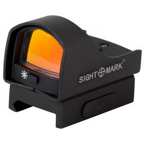 коллиматор Sightmark Mini панорамный, 5 ур. яркости подсветки, крепление на Weaver